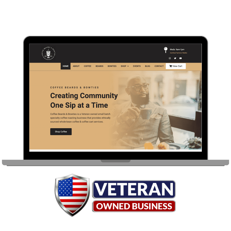veteran owned business website