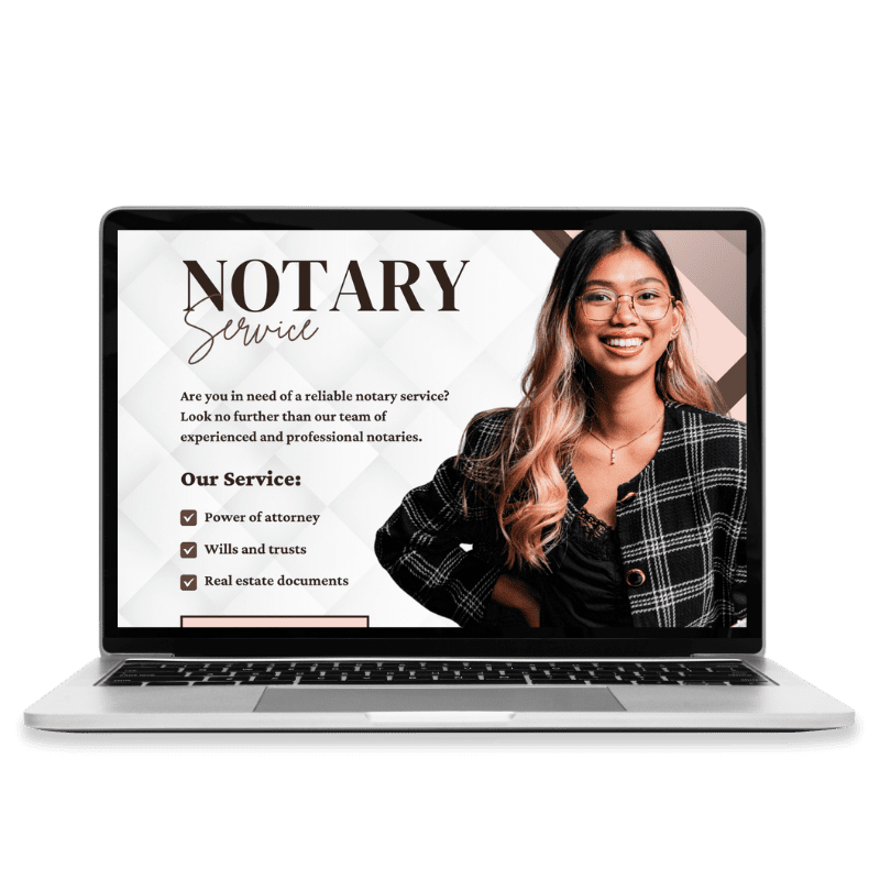 Notary Service Website Builder