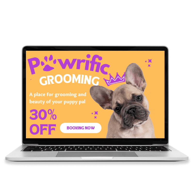 website builder for dog grooming business