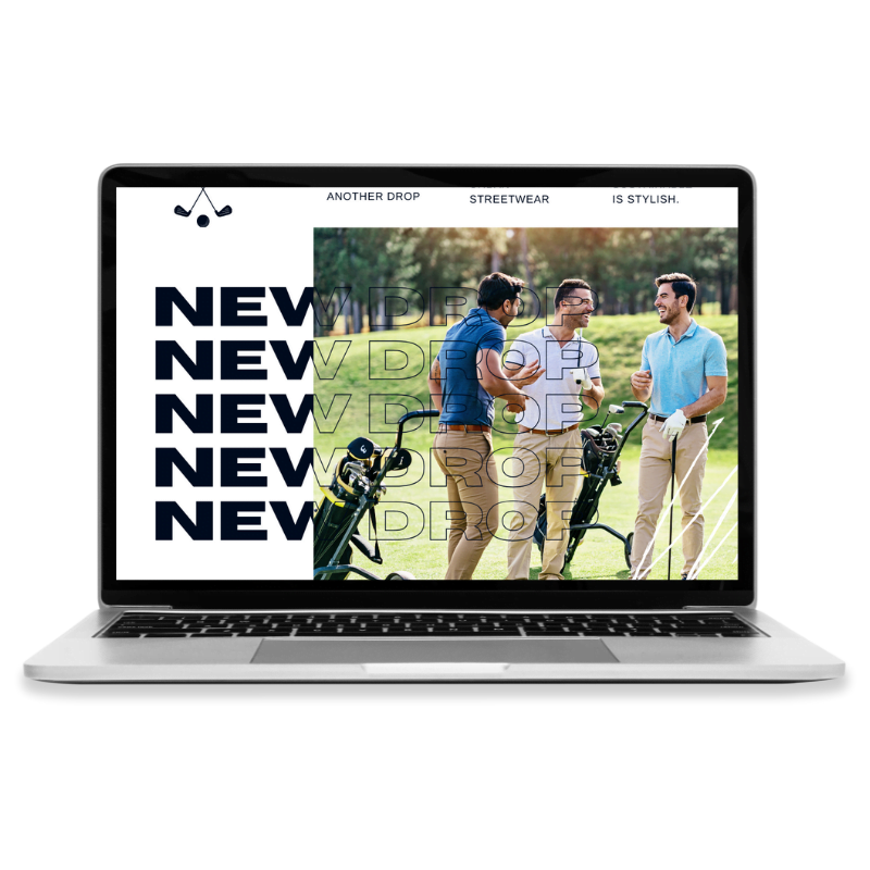 Golf Apparel Website
