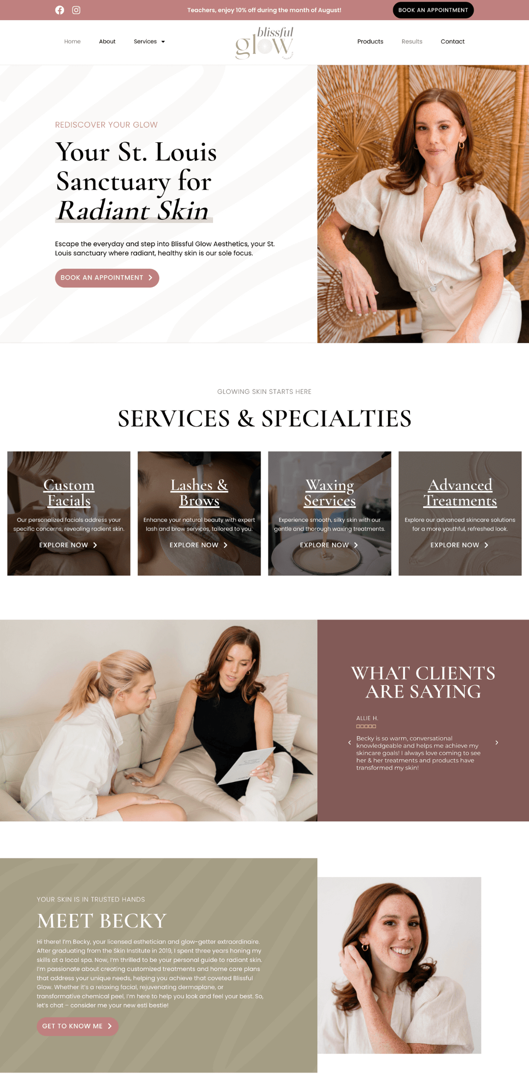 Beauty Website Digital Marketing Agency