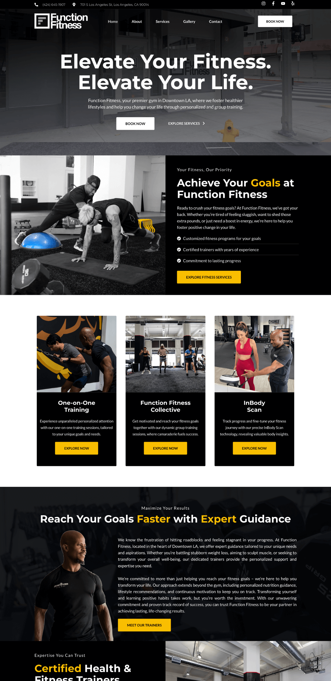 Gym Website Digital Marketing Agency