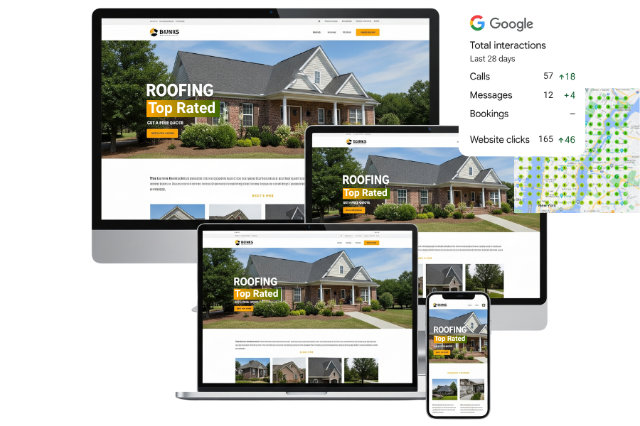 Roofing Digital Marketing Package